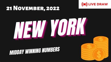 the midday lottery numbers